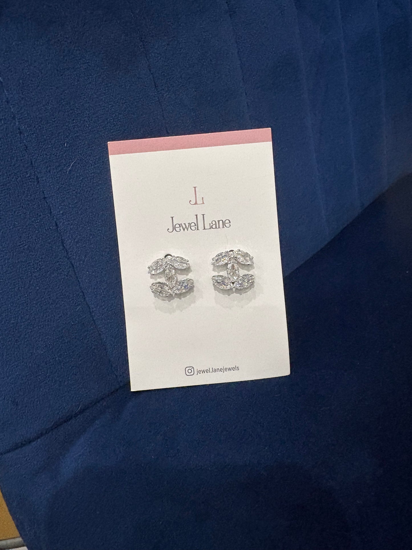 Crystal bloom earrings